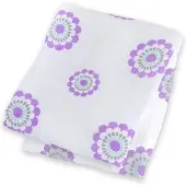 Lulujo Bamboe luier - lavendel medaillon