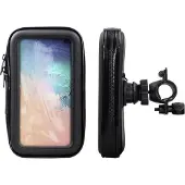 Shop4 - Samsung Galaxy S10 Fietshouder Stuur Spatwaterdicht Zwart