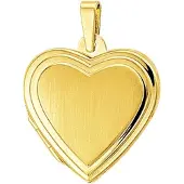 Trendjuwelier huiscollectie 4008565 Gouden medaillon hart 2 foto's