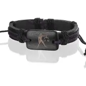 Montebello Armband Weegschaal - Unisex - Leer - Horoscoop - ?20 - 23 cm