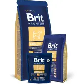 Brit premium adult medium 15kg hondenvoer met 41% kip