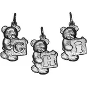 MOOYE ® - Collectie Zilveren Beer met blokletter Z ketting hanger - massief