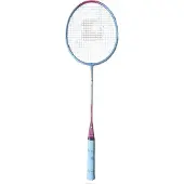 Burton badmintonracket Kanikapot grijs/rood inclusief hoes