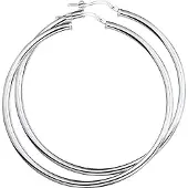Trendjuwelier huiscollectie 1307312 Zilveren oorringen 3 mm