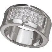 Orphelia Silver 925 Zr-3645;56 Ring Pave Zirconium
