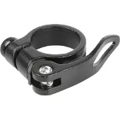M-Wave Zadelpenklem met snelspanner 31,8 mm aluminium zwart