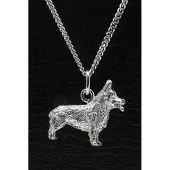MOOYE ® - Collectie Zilveren Vastgotaspets - Zweedse valhund ketting hanger - groot