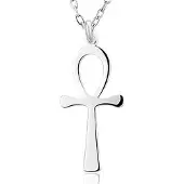 Montebello Ketting Ankh - Dames - 925 Zilver - Symbool - 16 x 30 mm - 45 cm