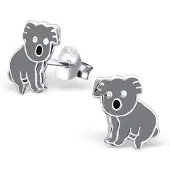 Montebello Princess by Montebello Oorbellen Koala - Meisjes - Zilver - Epoxy - Dier - ?9 mm