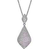 Orphelia Dames 925 Sterling Zilveren Ketting met Hanger - Zilver ZH-4517
