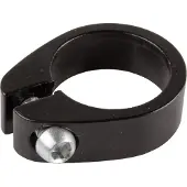 Promax Zadelpenklem 31,8 mm aluminium zwart