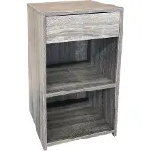 Vdd Nachtkastje - halkastje - 65 cm hoog - grijs