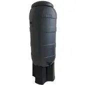 Harcostar Regentonset Rainsaver 100L grijs incl. voet Ensemble de pluie Rainsaver 100L gris avec base
