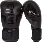 Venum Elite Bokshandschoenen (black/black) - 10 OZ