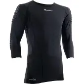Precision Padded Baselayer Goalkeeper Junior Long Sleeve Protective Jersey Zwart M