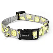 Beeztees Nylon halsband Lemon 48-70cm