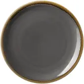 Olympia Kiln ronde coupeborden |grijs |28cm Ø | set van 6 stuks