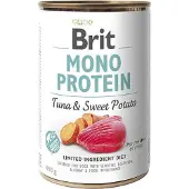 Brit Mono Protein Tonijn & Zoete Aardappel 6 x 400 gram