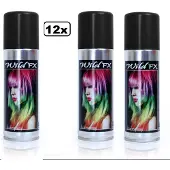 Goodmark 12x Haarspray zwart 125 ml