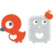 TiS Lifestyle Egel & Eend - muurstickerset