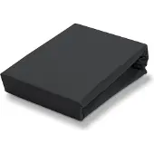 Vandyck Topper Hoeslaken Jersey Supreme Topper Black (Jersey)-2-persoons (140/150/160 x 200/210/220 cm)