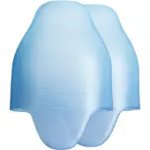 Pura silicone reisdop - 2 stuks - Blauw