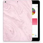 B2Ctelecom Apple iPad 9.7 2018 | 2017 Tablet Back Cover Marble Pink - Origineel Cadeau Vriendin