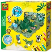Ses Creative Krimpfolie jungle