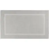 Casilin Badmat 60x100cm Una - Waterabsorberende Badkamermat - Wasbaar en Sneldrogend - Voor Douche en Bad - 100% Katoen - Rechthoek - Llichtgrijs