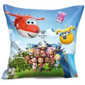 Super Wings hoofdkussen 35 x 35 cm