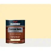 Rambo Pantser Beits Dekkend - 0,75 liter - Crèmewit