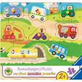 Ravensburger Puzzel lievelingsvoertuigen Karton Ravensburger Puzzel