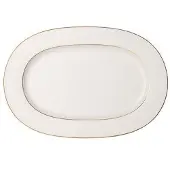 Villeroy & Boch Anmut Gold serveerschotel 41 cm Wit