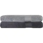 ISleep Terry Strandlaken - 100x180 cm - Zwart - 2 stuks