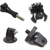 Shop4 - Sony HDR-AS50 Adapter - Schroevenset Zwart