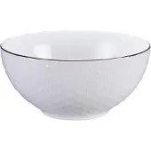 Tokyo Design Studio - Nippon White - Goude Rand Kom 15x7cm 550ml Sterren Wit Goud