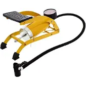 Dunlop voetpomp met manometer