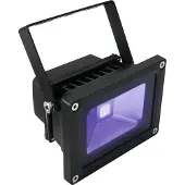 Eurolite IP FL-10 COB UV-floodlight LED 10 W Zwart