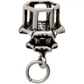 MOOYE ® - Collectie Zilveren Chinese pagoda kettinghanger