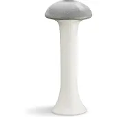 Kähler Design Ahlmann Kandelaar - 20 cm - Grijs/Wit