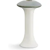 Kähler Design Ahlmann Kandelaar - 16 cm - Donker Groen/Wit