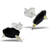 Montebello Princess by Montebello Oorbellen Wolk - Meisjes - 925 Zilver - Epoxy - 11 x 5 mm