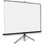 ORAY Draagbaar projectiescherm met statief Byron 2 TRE02B1180180 Wit en Zwart