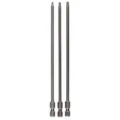 Bosch 3-DELIGE SCHROEFBITSET EXTRA-HARD T8-T10-T15, 152 MM