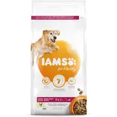 IAMS 3x Dog Senior Large Kip 3 Kg