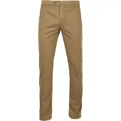 Meyer Modern Fit Chino kameel, Effen