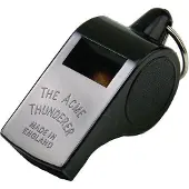 Acme Whistle - Thunderer 558 Scheidsrechtersfluit Kunststof Zwart Large