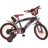 Toimsa Volcano 16 Inch 25,4 cm Jongens Knijprem Rood/Zwart