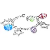 Montebello Armband Azia XXF334 - Glasbedels - Ster - 18cm