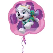 Paw Patrol - XL Ballon - Folie - Skye & Everest - 63 x 58cm - Roze - 1 stuks